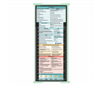 WhiteCoat Clipboard® Trifold - Mint Occupational Therapy Edition